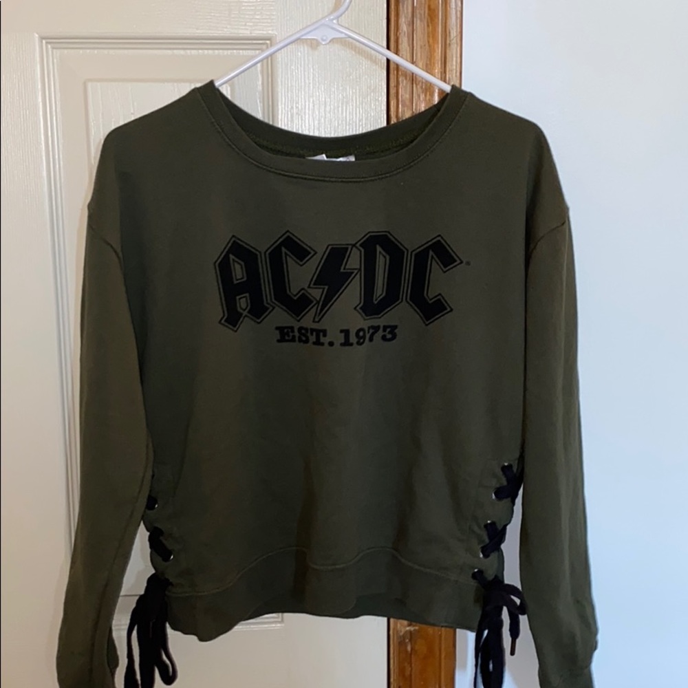 AC/DC crewneck